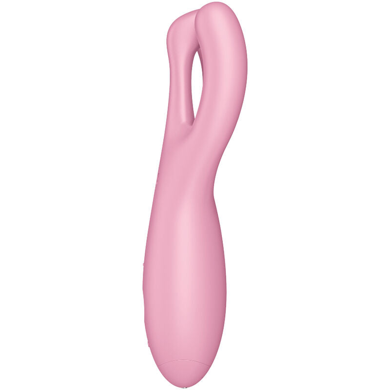 Threesome 4 Vibrador App Rosa