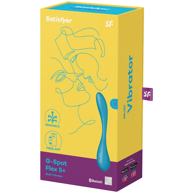G-Spot Flex 5 Multi Vibrador Azul