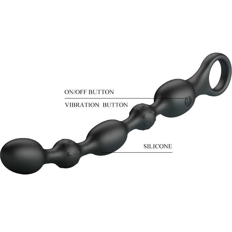 Van Bolas Anales 10 Vibraciones Recargable Silicona