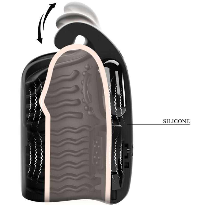 Masturbador Manual Para Glande Vibrador Recargable
