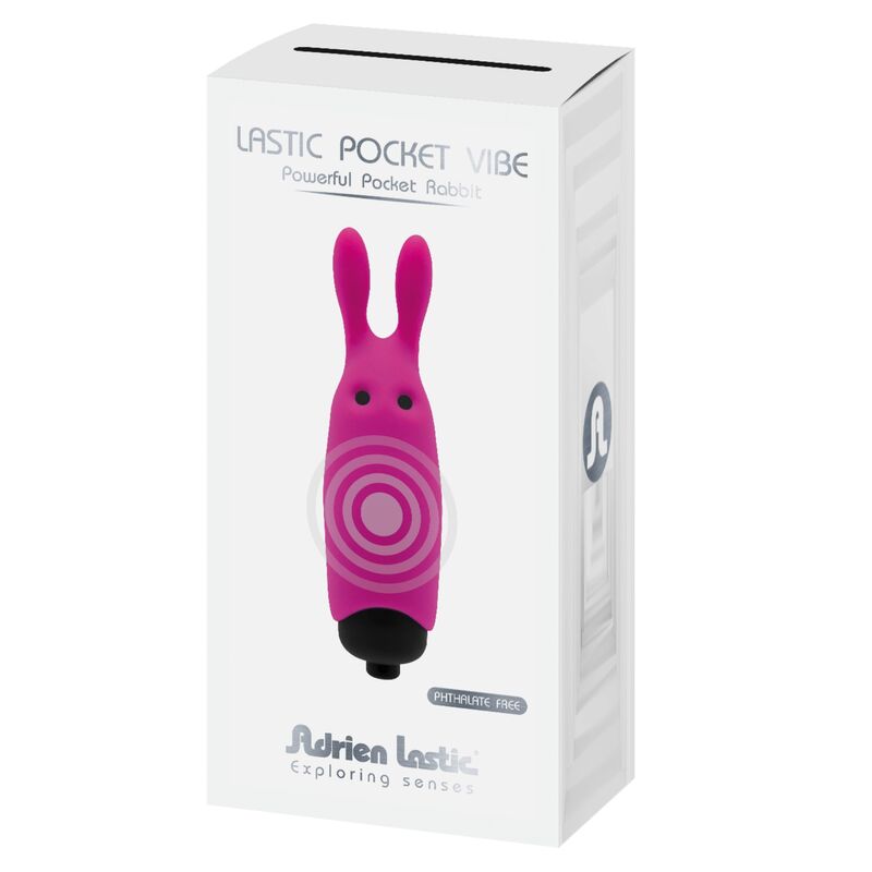 Lastic Pocket Vibrador De Bolsillo Conejo Rosa