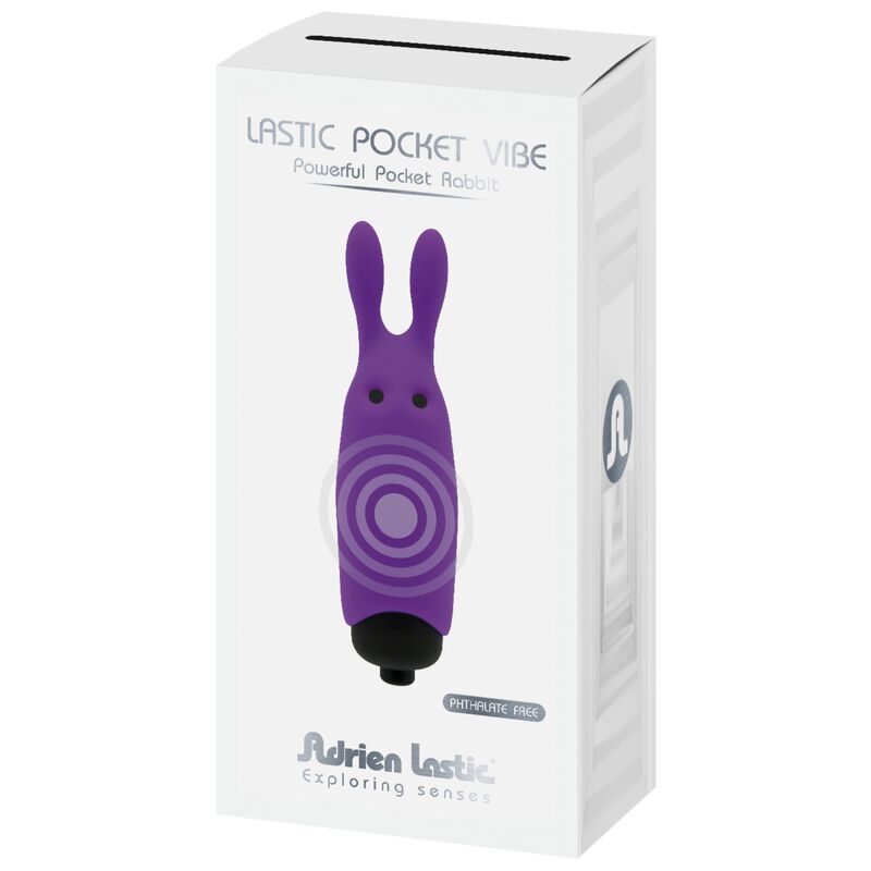 Lastic Pocket Vibrador De Bolsillo Conejo Violeta