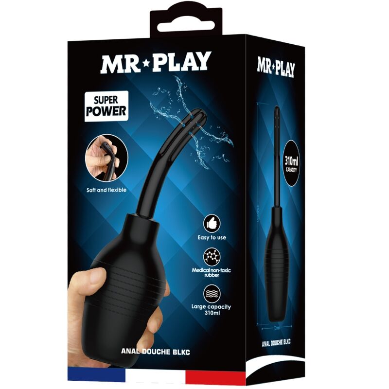 Ducha Anal Blkc Super Power Negro
