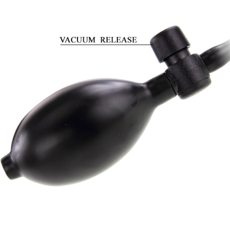 Inflatable Dildo Hinchable Realistico Con Ventosa 19.3 Cm