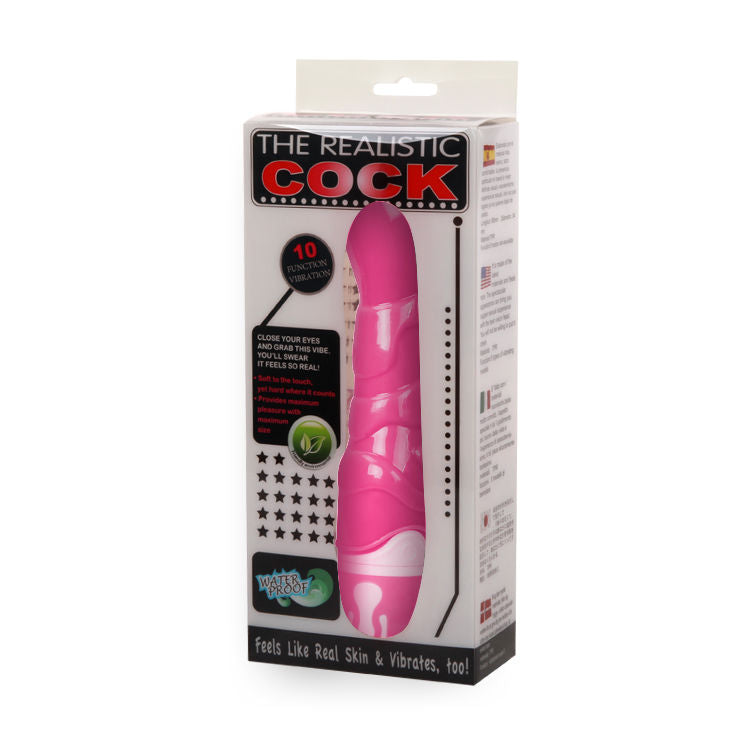 Baile The Realistic Cock Rosa 21.8Cm