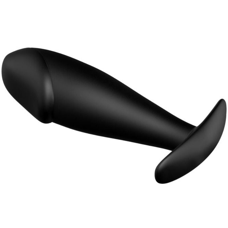Plug Anal Silicona Forma Pene Negro - SeXcalofríos - PRETTY BOTTOM