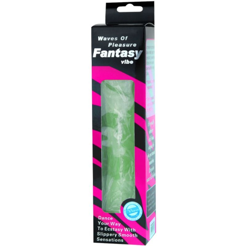 Waves Of Pleasure Vibrador Verde 23 Cm
