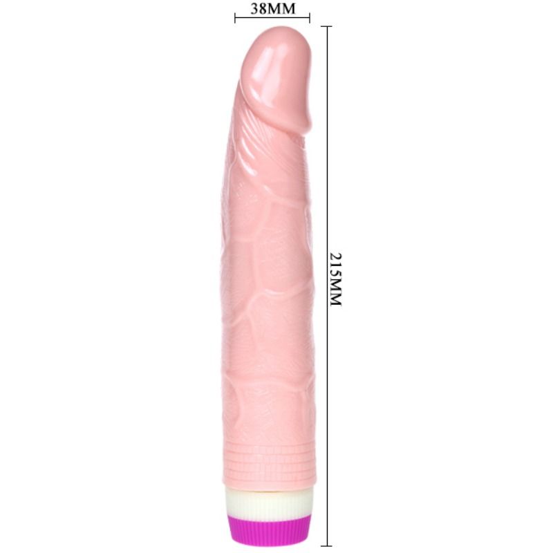 Vibrador Realistico Para Principiantes 21.5 Cm - SeXcalofríos - BAILE VIBRATORS