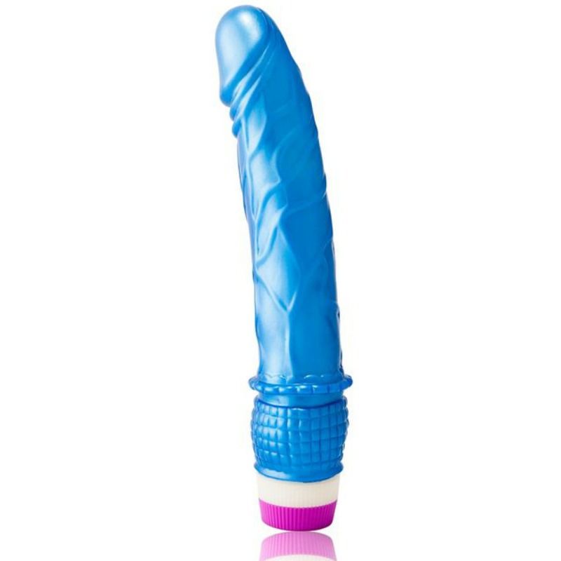 Vibrador Azul Realistico 23 Cm - SeXcalofríos - BAILE VIBRATORS