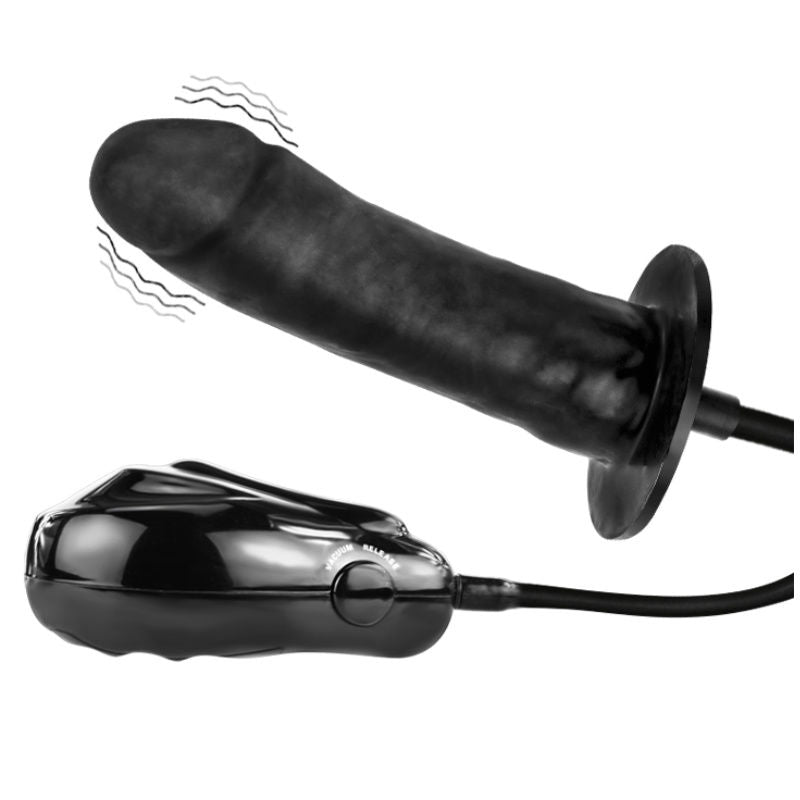Bigger Joy Dildo Hinchable Con Vibracion 16 Cm - SeXcalofríos - BAILE STIMULATING