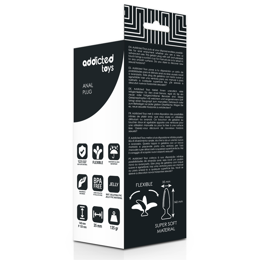 Plug Anal 14Cm ADDICTED TOYS
