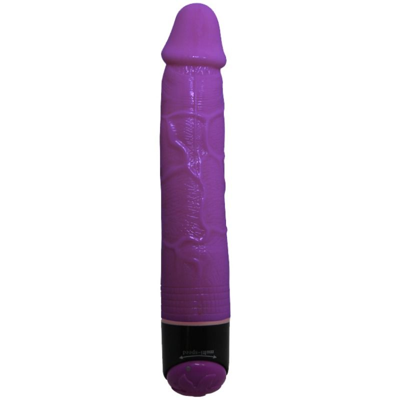Colorful Sex Vibrador Realistico Lila 23 Cm
