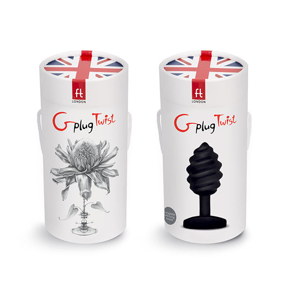 Gplug Twist Con Vibracion Negro - SeXcalofríos - G-VIBE