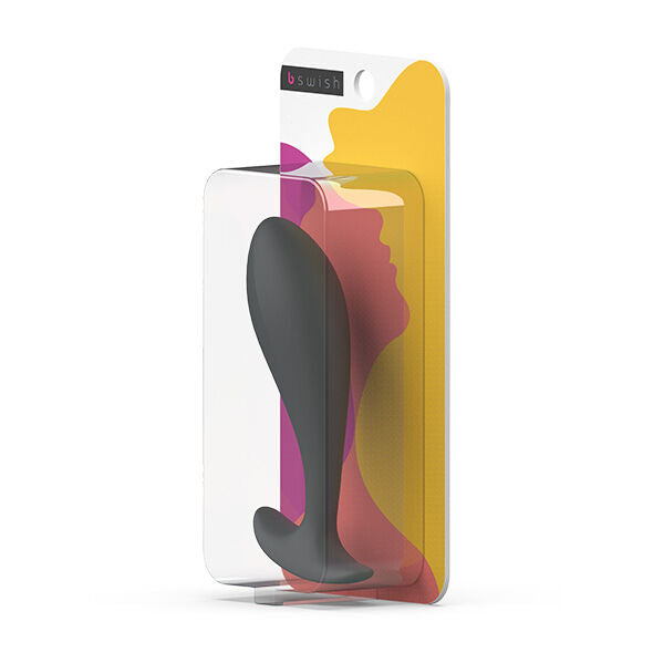 B Swish Bfilled Basic Plug Prostatico Slate - SeXcalofríos - B SWISH