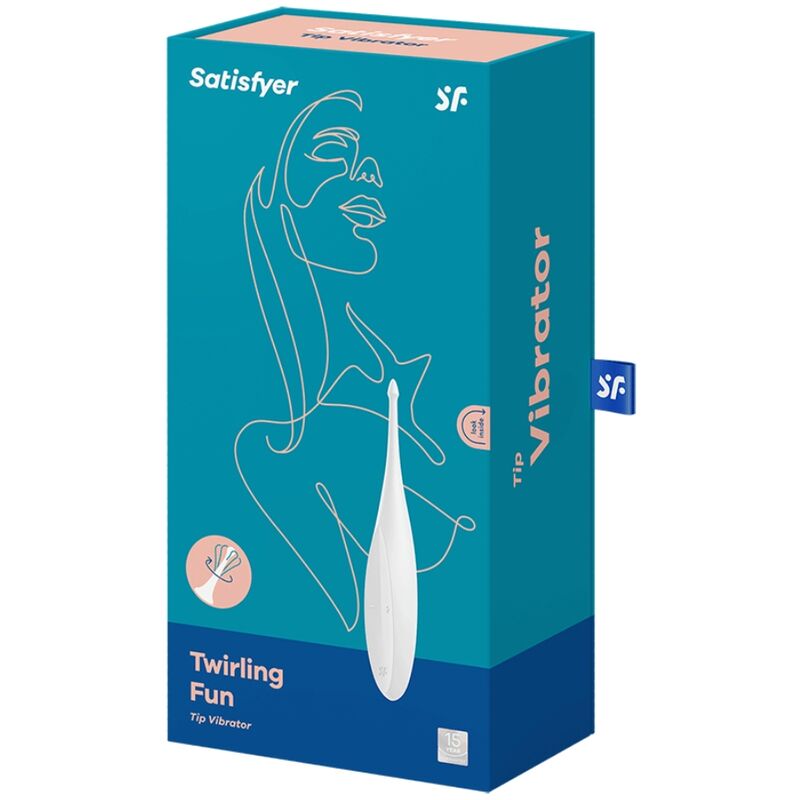 Twirling Fun Estimulador Clitoris Blanco