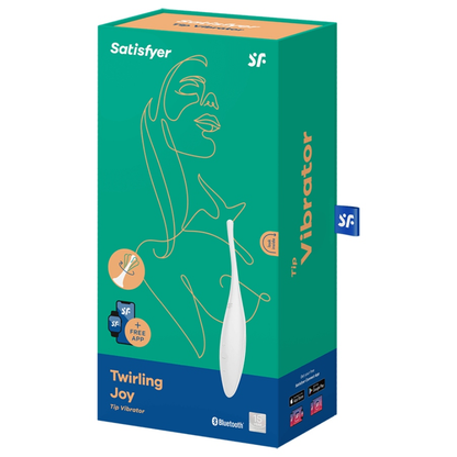 Twirling Joy Estimulador Clitoris Blanco
