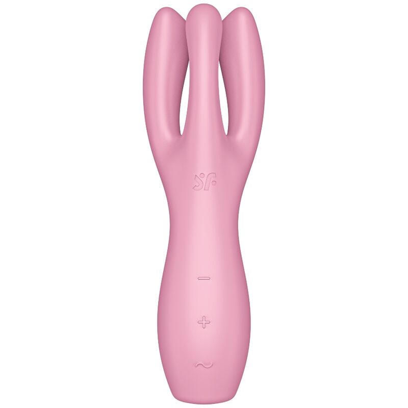 Threesome 3 Vibrador Rosa