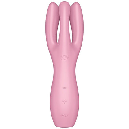 Threesome 3 Vibrador Rosa