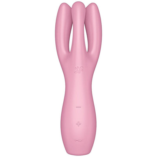 Threesome 3 Vibrador Rosa
