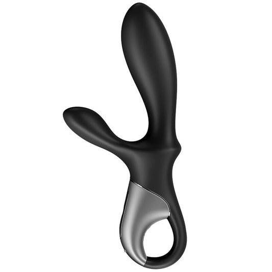 Heat Climax+ Vibrador Anal App Negro