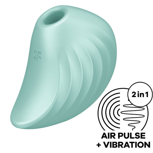 Pearl Diver Estimulador Y Vibrador Verde