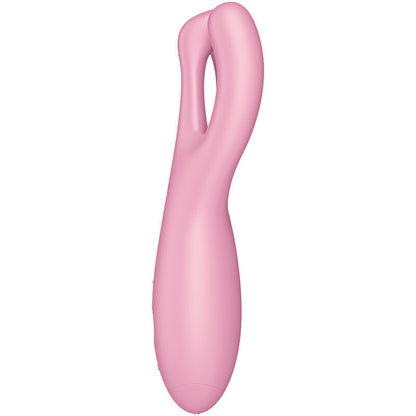 Threesome 4 Vibrador App Rosa