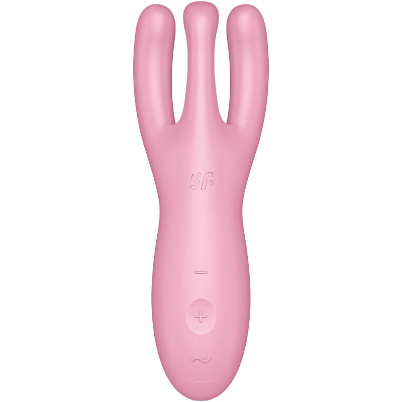 Threesome 4 Vibrador App Rosa
