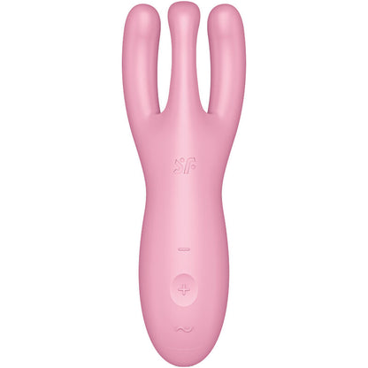 Threesome 4 Vibrador App Rosa