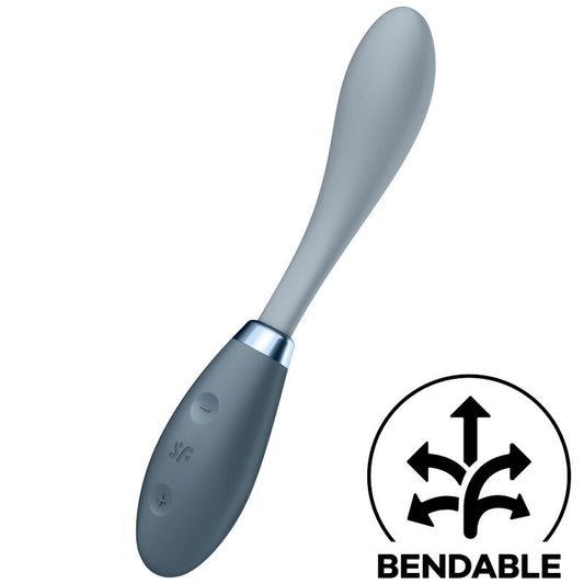 G-Spot Flex 3 Multi Vibrador Gris