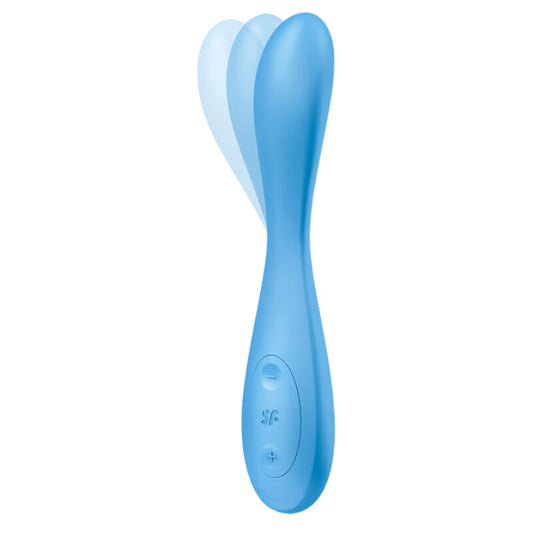 G-Spot Flex 4+ Multi Vibrador App Azul