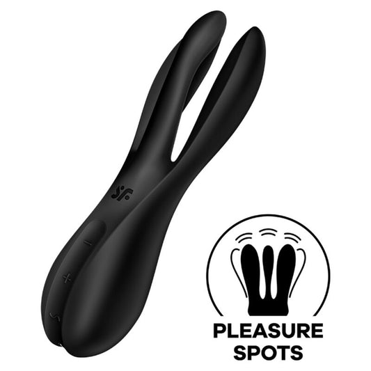 Threesome 2 Vibrador Negro