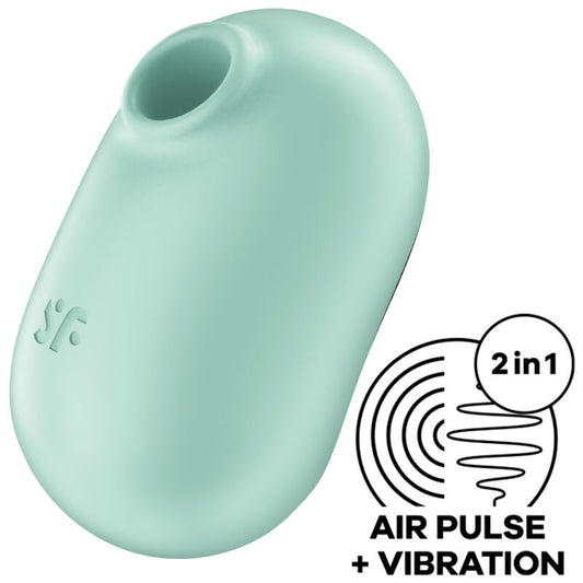 Pro To Go 2 Estimulador Y Vibrador Doble Verde