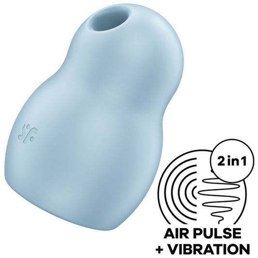 Pro To Go 1 Estimulador Y Vibrador Doble Azul