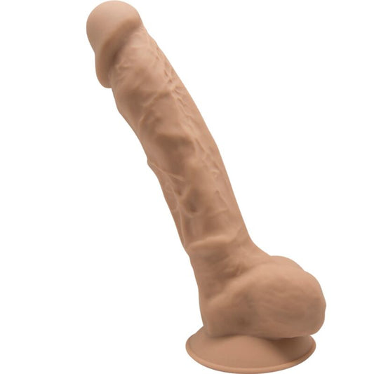 Modelo 1 Pene Realístico Silicona Premium Silexpan Caramelo 23 Cm