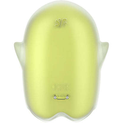 Glowing Ghost Air Pulse & Vibrador Amarillo