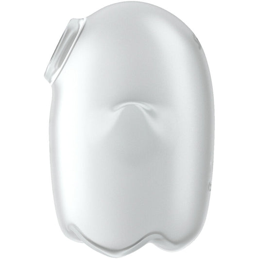 Glowing Ghost Air Pulse & Vibrador Blanco