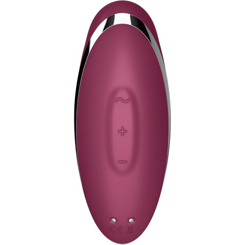 Tap & Climax 2 Vibrador & Estimulador Rojo