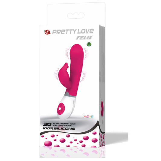Vibrador Con Estimulador Felix