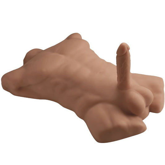 Apollo L Torso Realístico Masculino Caramelo