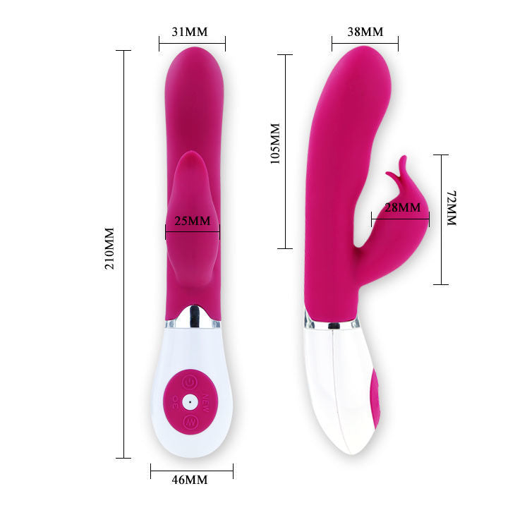 Vibrador Con Estimulador Felix