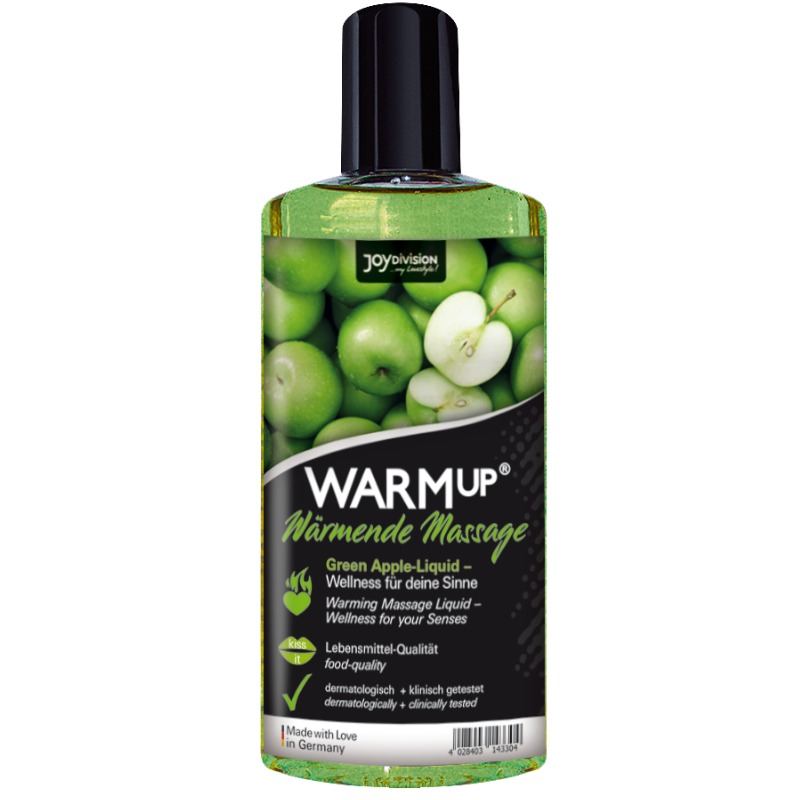 Aceite De Masaje Manzana Verde  Warmup 150 Ml