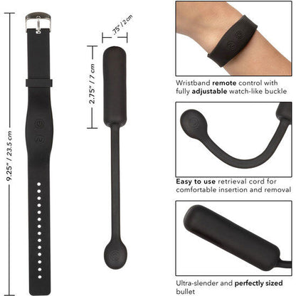 Calex Bala Vibradora Pequeña Con Pulsera De Control