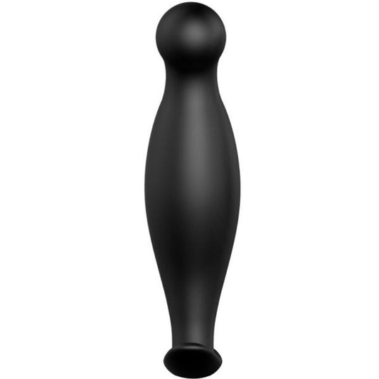 Plug Anal Silicona 11.7 Cm Negro - SeXcalofríos - PRETTY BOTTOM