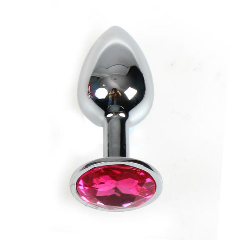 Plug Anal Aluminio Fucsia 7Cm - SeXcalofríos - SECRETPLAY