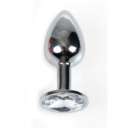 Plug Anal Aluminio Transparente 7Cm - SeXcalofríos - SECRETPLAY