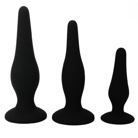 Pretty Bottom Kit Iniciacion Anal Plugs SiliconaPRETTY BOTTOM
