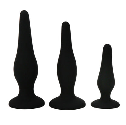 Pretty Bottom Kit Iniciacion Anal Plugs SiliconaPRETTY BOTTOM