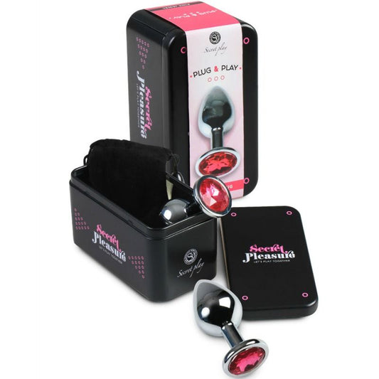 Plug Anal Fucsia 8Cm - SeXcalofríos - SECRETPLAY