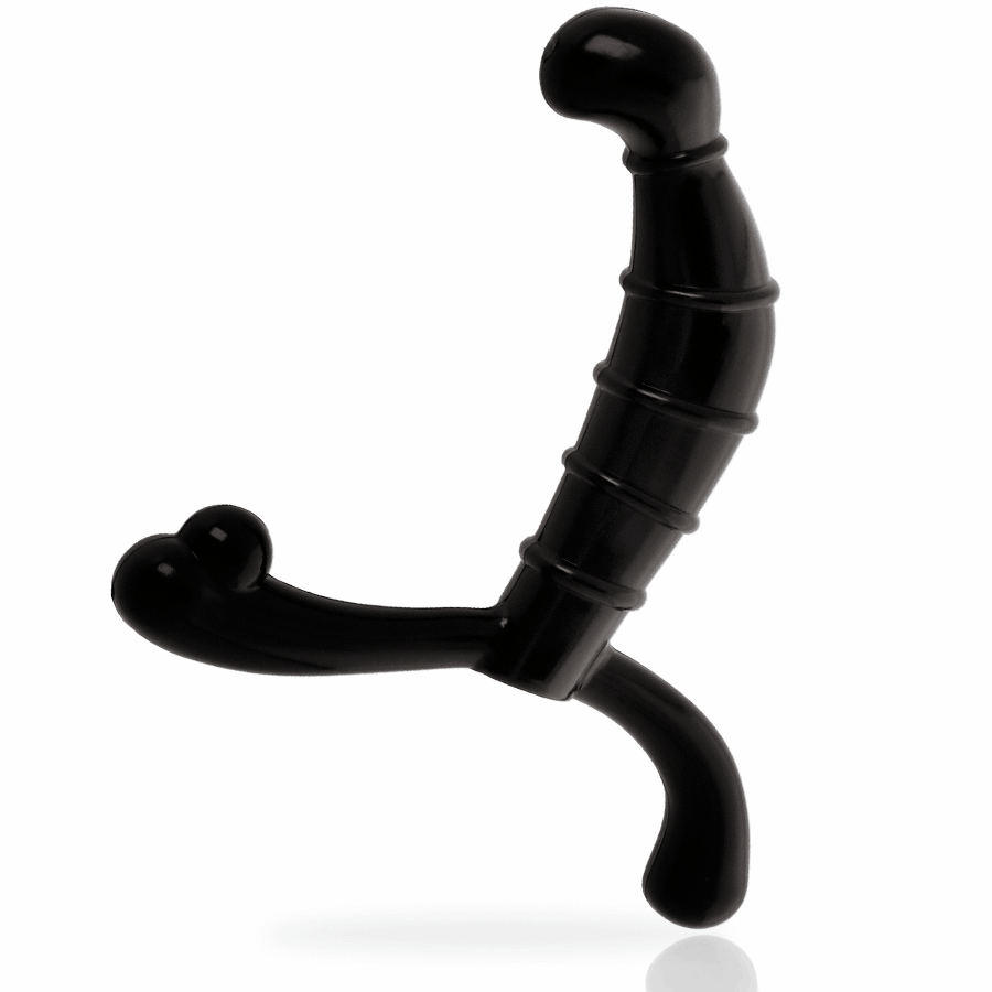Estimulador Anal Placer Punto P Negro ADDICTED TOYS