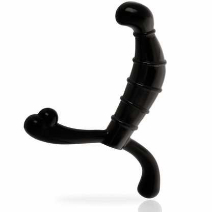 Estimulador Anal Placer Punto P Negro ADDICTED TOYS